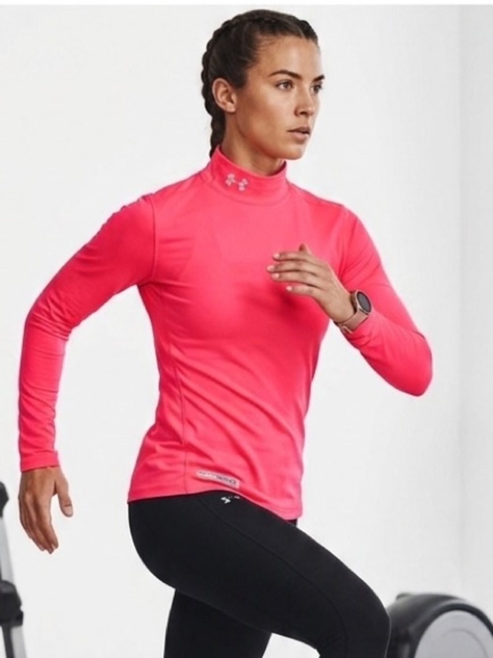 Under Armour Women's Neon Pink Sweatshirt